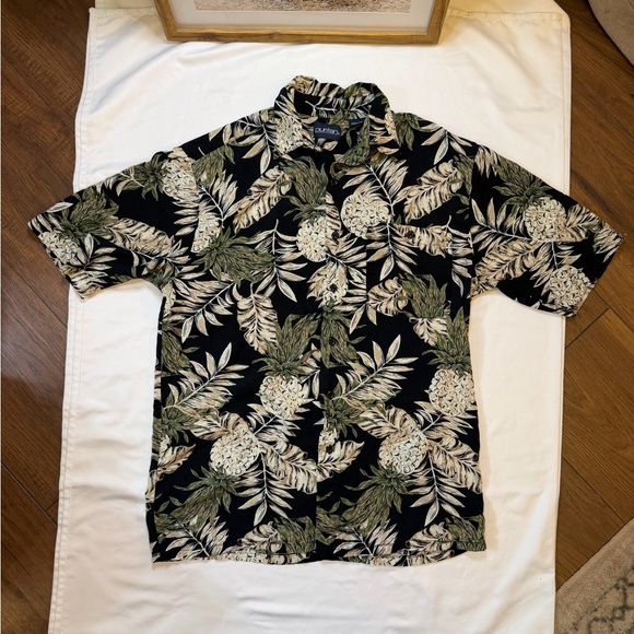 Puritan Other - Men’s Puritan size small black Hawaiian shirt